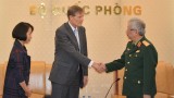 越南国防部副部长阮志咏上将会见美国国际开发署
