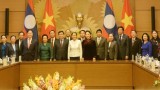 老挝国会主席巴妮•雅陶都结束对越工作访问之行