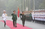 Đoàn đại biểu Chính trị cấp cao Quân đội Lào thăm chính thức Việt Nam