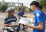 Huyện Bàu Bàng: Nâng cao hiệu quả tuyên truyền Luật Giao thông đến thanh niên, công nhân