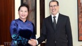 越南国会主席阮氏金银会见摩洛哥首相奥斯曼尼 签署多项合作文件