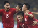Bóng đá Việt Nam trở lại hạng 98 thế giới