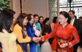 Chủ tịch Quốc hội gặp mặt cộng đồng người Việt Nam tại Vương quốc Bỉ