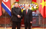 Điện mừng Chủ tịch Ủy ban Quốc vụ Triều Tiên Kim Jong-un
