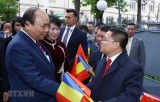 Thủ tướng Nguyễn Xuân Phúc gặp mặt cộng đồng người Việt tại Romania