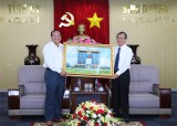 Lãnh đạo tỉnh tiếp đoàn công tác tỉnh Bình Thuận