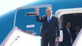 越南政府总理阮春福抵达北京 开始出席“一带一路”国际合作高峰论坛