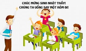 Thầy giáo hóa học mượn rượu vào đề