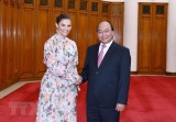 Thủ tướng Chính phủ Nguyễn Xuân Phúc tiếp Công chúa kế vị Thụy Điển