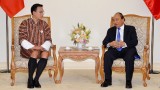越南政府总理阮春福会见不丹国家委员会主席