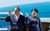 PM Nguyen Xuan Phuc sets off for official visits to Russia, Norway, Sweden