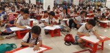 Over 800 kid painters join the 10th kid painting contest of Thuan An Town