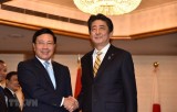 Deputy PM Pham Binh Minh meets Japanese, Lao leaders in Tokyo