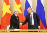 《越俄友好关系基本原则条约》签署25周年：两国领导人互致贺电