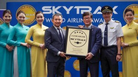 越航连续第四年荣获四星级航空公司认证