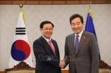 越南政府副总理王廷惠会见韩国总理和国会议长