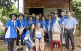 Sinh viên trường Đại học Quốc tế Miền Đông tham gia tình nguyện hè tại tỉnh Bình Phước