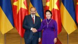 越南国会主席阮氏金银会见亚美尼亚总理尼科尔•帕什尼扬
