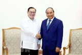 Thủ tướng Nguyễn Xuân Phúc tiếp Bộ trưởng Nội vụ Lào