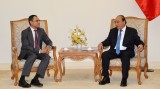 越南政府总理阮春福会见马来西亚驻越南大使