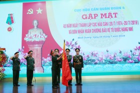 Cục Hậu cần (Quân đoàn 4): Đón nhận Huân chương Bảo vệ Tổ quốc hạng nhì