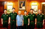 Đại tướng Lương Cường thăm các nguyên lãnh đạo Đảng, Nhà nước