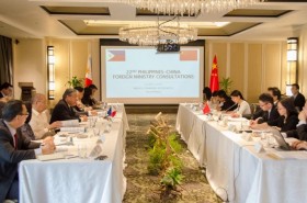 Philippines, China hold foreign ministry consultations