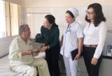 Sở Lao động - Thương binh & Xã hội: Thăm, tặng quà người có công đang điều trị tại bệnh viện