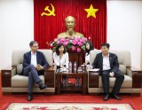 Lãnh đạo tỉnh tiếp Tổng Giám đốc Công ty Cổ phần Mondelez Kinh đô Việt Nam