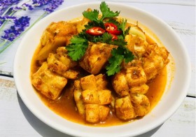 Mực xào cà ri