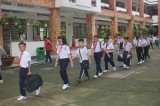 Students eagerly return to school