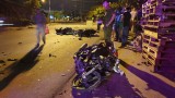 Tai nạn xe máy, 5 người nguy kịch