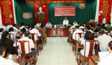 Đoàn công tác Tỉnh ủy Bình Dương làm việc với Ban Thường vụ Thị ủy Thuận An