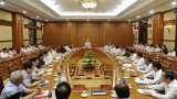 越共中央总书记、国家主席阮富仲主持召开越共十三大文件起草小组会议
