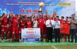 Hoang Gia football team won the Binh Duong New City Soccer Cup Becamex IDC Cup in 2019