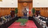 越南政府总理会见出席东盟警察首长会议的各位团长
