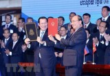 Vietnamese, Cambodian PMs chair conference reviewing border demarcation