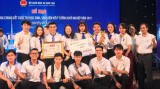 Sinh viên Trường Đại học Thủ Dầu Một đạt giải 3 cuộc thi ý tưởng khởi nghiệp toàn quốc