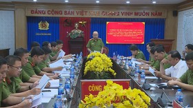 Công an tỉnh: Tổ chức nghiệm thu đề tài khoa học cấp cơ sở