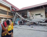 A 6.4-magnitude quake hit Mindanao in the south of the Philippines on October 16.