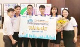 Thu Dau Mot University's students won the first prize at IoT Startup 2019