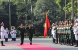 俄罗斯国防部代表团对越南进行正式访问