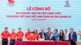 西贡酒类与饮料股份公司正式成为第30届东运会越南体育代表团赞助商