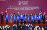 Thủ tướng chứng kiến ASEAN và FIFA ký bản ghi nhớ hợp tác