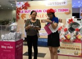 平阳Co.opmart超市举行抽奖活动