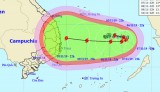 Áp thấp nhiệt đới trên Biển Đông mạnh lên thành bão số 6