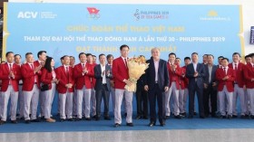 第30届东南亚运动会：越南体育代表团今日启程前往菲律宾
