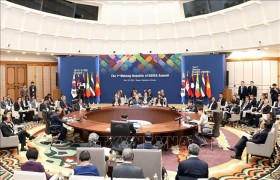 越南政府总理阮春福出席第一届湄公河-韩国峰会