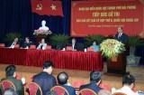 Thủ tướng Nguyễn Xuân Phúc tiếp xúc cử tri huyện Cát Hải