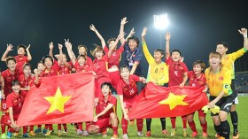 第30届东南亚运动会：越南国家女子足球队卫冕冠军
